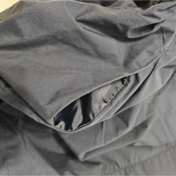 H&M Blue Midi A-Line Skirt with Pleats Pockets Sz 12 - Picture 6 of 8